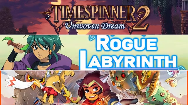 時をさかのぼり運命を変える物語。待望の続編『Timespinner 2: Unwoven Dream』『Rogue Labyrinth』『Dicefolk』