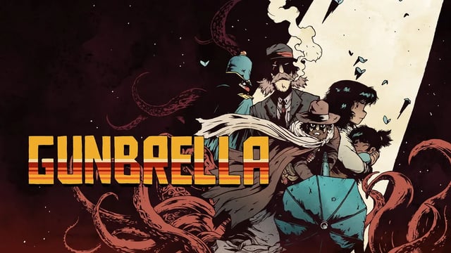 傘でふんわり宙を舞い、至近距離から敵に銃弾を放て！『Gunbrella』