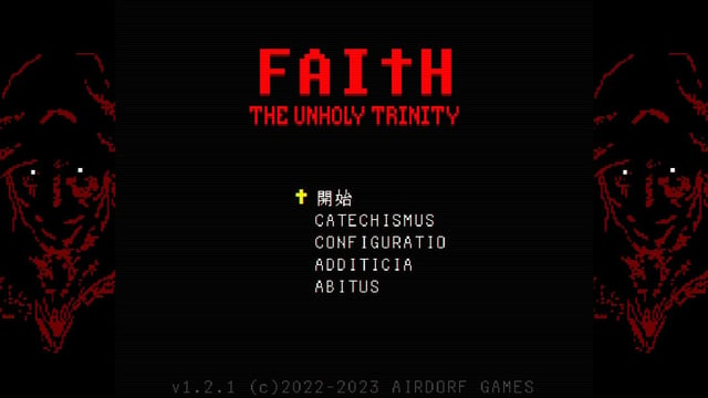 レトロすぎる！ 死にゲー悪魔祓いホラー『FAITH: The Unholy Trinity』