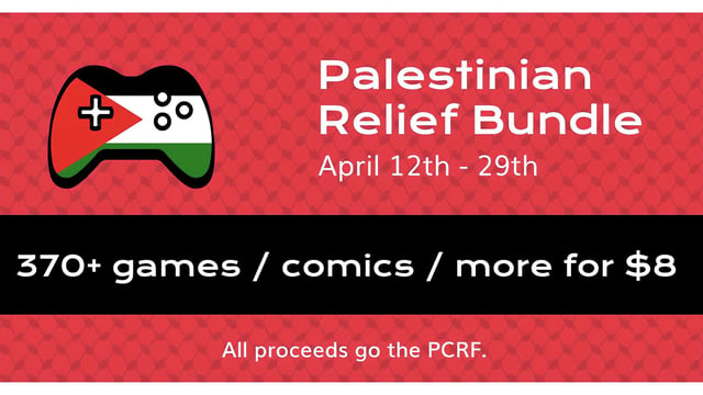 パレスチナの子どもたちを支援するチャリティーバンドル「Palestinian Relief Bundle」がitch.ioにてスタート（4月29日まで）