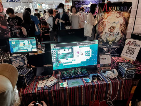 【BitSummit 2023】パズルと探索の快感が流れ込んでくる『Akurra』ブースレポート