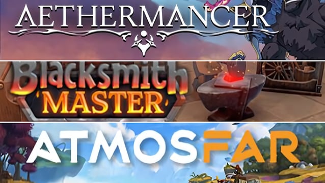 モンスター収集とローグライト『Aethermancer』『Blacksmith Master』『ATMOSFAR』